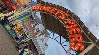 Moreys Piers  Jersey Shore  Boardwalk  Series  Episode 3  Roller Coasters  Beach Boardwalk [upl. by Mirak295]