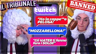 Ho BANNATO TUTTA la CHAT su TWITCH  IL TRIBUNALE  Kodomo [upl. by Neuberger726]