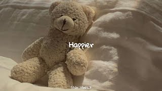 Happier lyrics Olivia Rodrigo trending music happier [upl. by Sibyl]