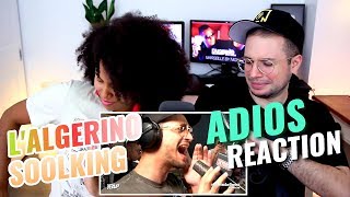 L’Algérino  Adios Feat Soolking  PlanèteRap  REACTION [upl. by Shirlene]