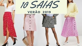 10 SAIAS  TENDÊNCIA DO VERÃO 2019 [upl. by Salkcin707]