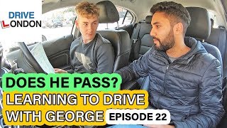 Second Attempt When Nerves Take Over  Learning to drive with George EPISODE  22 UK Driving Lesson [upl. by Bergeron391]