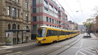 Mit Doppeltraktionen über Eugensplatz zur Ruhbank  Stadtbahn Stuttgart [upl. by Okiruy]