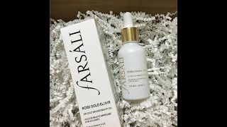 Farsali Rose Gold Elixir  Como utilizarlo  Reseña [upl. by Hsemar204]