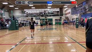 Argyle vs Handsworth 20241128 Day 1 Match 1 1st Set Tournament Name  Day 1 Match 1 [upl. by Nivalc]