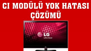 LG TV CI Modülü Yok Hatası Çözümü [upl. by Eliezer]