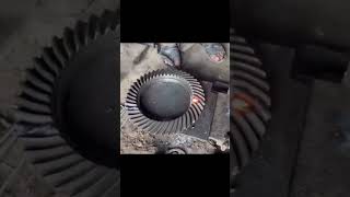 Amazing Way Of Repairing Differential Gearrepairing short youtube foryou mechancial machine [upl. by Bevvy]