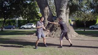 Very Fun Savate Warmup Exercise 1  Shoe Tag [upl. by Bertsche]