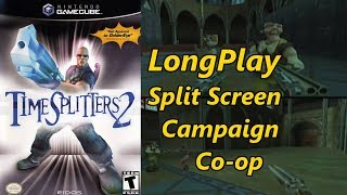 TimeSplitters 2  Longplay 2 Players Split Screen Coop Campaign Walkthrough No Commentary [upl. by Odrarej383]