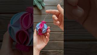 Christmas decorations How to make Christmas ornaments Tutorial [upl. by Tteragram52]