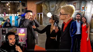 TENSE FILTRA UNA CHARLA DE ILLOJUAN Y MASI EN LOS PREMIOS ESLAND 2021🏆 [upl. by Naot278]