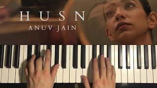 Anuv Jain  HUSN Piano Tutorial Lesson [upl. by Esir]