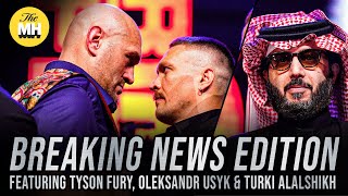 The MMA Hour LIVE Special Edition Tyson Fury Oleksandr Usyk and Turki Alalshikh  Feb 3 2024 [upl. by Aisetra]