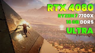 2K AC Origins RTX 4080  RAYTRACING  Extreme Settings  ULTRA GRAPHICS SHOWCASE [upl. by Baxter]