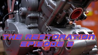 KTM 950 Adventure S LC8 Restoration Rebuild  Episode 3 [upl. by Rojas]