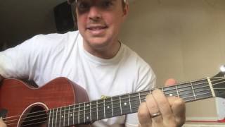 Ill Think of Something  Mark Chesnutt  Beginner Guitar Lesson [upl. by Vijnas]