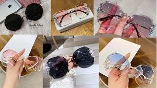 latest sunglasses designs for girls and womens goggles collection [upl. by Yawnoc]