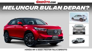 Bocoran HONDA HRV 2022 Punya Mesin Turbo  Tester Talk  GridOto [upl. by Akitahs941]