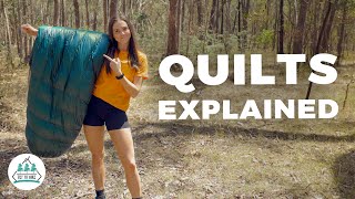 Hiking amp Backpacking Quilt  How to Use [upl. by Pelagia]