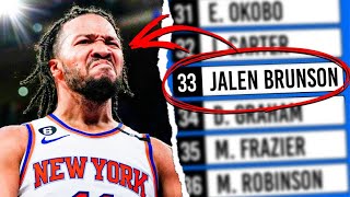 WHAT HAPPENED to the 32 Players Drafted before Jalen Brunson [upl. by Messing]