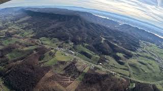 Clinch River Valley undercast  spot the smoke stack  Appalachian morning [upl. by Adneral]