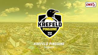 Torhymne Krefeld Pinguine DEL2 Stadionversion 20232024 [upl. by Anaili]