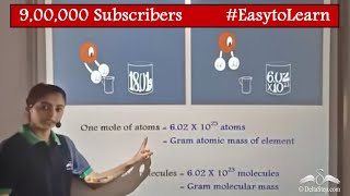 Mole Concept  Practice Numericals  Class 9  CBSE  NCERT  ICSE [upl. by Assyli]