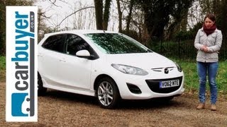 Mazda2 hatchback 2013 review  CarBuyer [upl. by Llimaj]