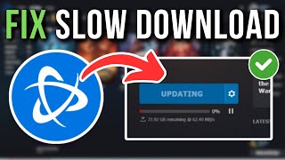 How To Fix Battlenet Slow Download Speed  Full Tutorial [upl. by Lindie]