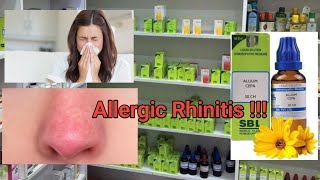 What is Allergic Rhinitis Homeopathic Medicine for Allergic Rhinitis  Health qo [upl. by Laekcim]