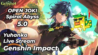 LIVE SPIRAL RESET Mari kita Jokijokiii  Genshin Impact 76 [upl. by Philemon]