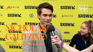 Nicholas Galitzine CHARMS the Red Carpet at quotThe Idea of Youquot Premiere SXSW Interviews [upl. by Elacim]