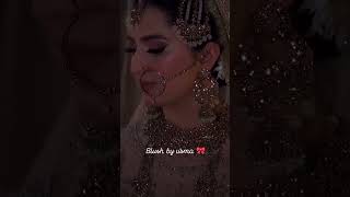 Valima lookbridal makeup glitter eyes💗🌌shotsbeautyblush bridalmakeup wedding makeup wedding [upl. by Sinai]