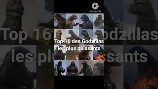 Top 16 des Godzillas les plus puissantsgodzilla [upl. by Gwenny]