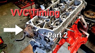 MGF Race Car  Putting The Top Half Of The Engine Together VVC Mech Timing [upl. by Rebmyt]