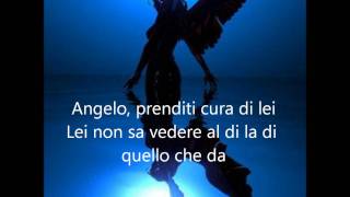 Francesco Renga  Angelo with lyrics [upl. by Sucramed]