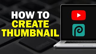 How To Create Youtube Thumbnail In Photopea Quick Tutorial​ [upl. by Jazmin481]