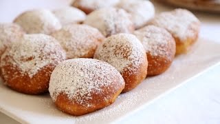 Ponchiki Recipe  Custard Cream Filled Donuts  Heghineh Cooking Show [upl. by Ddat430]