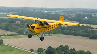 Pietenpol amp Aeronca Champ at Dewey Drome  30 June 2022 [upl. by Hatty421]