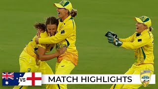 Brown and Mooney star as Aussies retain Ashes  Womens Ashes 202122 [upl. by Anier419]