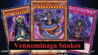 YuGiOh Duel Links รีวิว Vennominaga the Deity of Poisonous Snakes การ์ดชื่อยาวชิบ EP454 [upl. by Albert]