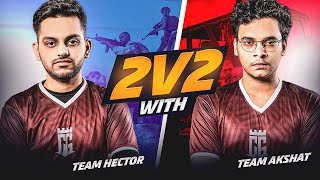 Team Hector vs Team Akshat  TDM TOURNAMENT HIGHLIGHT  BGMI ✈️ [upl. by Rivi]