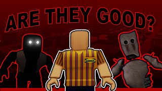 SCP Roblox Games Ranked and Reviewed [upl. by Aroon]