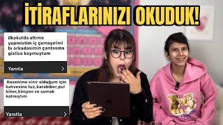 SİZLERDEN GELEN İTİRAFLARI OKUDUM w Sumecindunyasi [upl. by Ailefo]