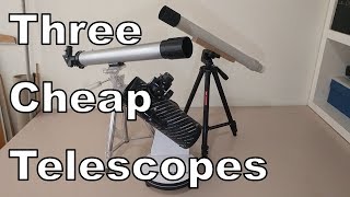 3 Cheap Telescopes Reviewed [upl. by Aisatsana]