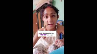 Nikisha Shrestha quotNikeshquot Replying All TikTok Comments [upl. by Anjali489]