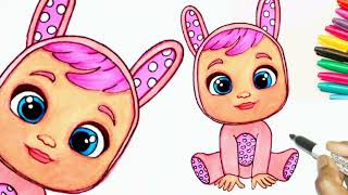 Babies Talent  Cry Babies  MAGIC TEARS  How To Draw among Cry Babies [upl. by Abisha106]