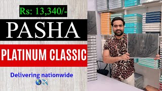 PASHA PLATINUM CLASSIC  Best Long Staple Egyptian Cotton of 8090 Count  03210088859 [upl. by Enoob142]