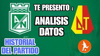 Te presento datos del Atletico Nacional vs Tolima  Historial análisis y como vienen los equipos [upl. by Abran718]