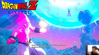 Dragon Ball Z Kakarot  Goku Vs Kid Buu Gameplay Boss Battle  Ending 60 Fps HD [upl. by Rifkin]